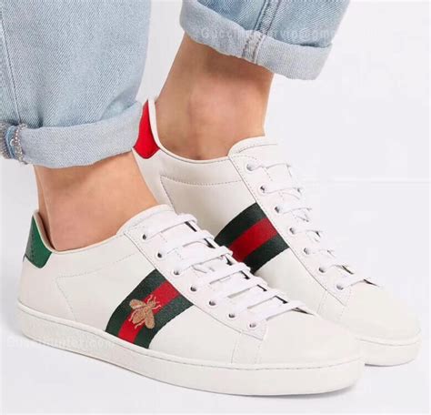 gucci white sneakers fake|gucci inspired sneakers.